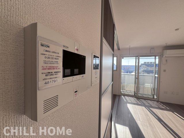 セキュリティ　当社、チルホームのHPもご覧ください(^^)/物件情報多数♪