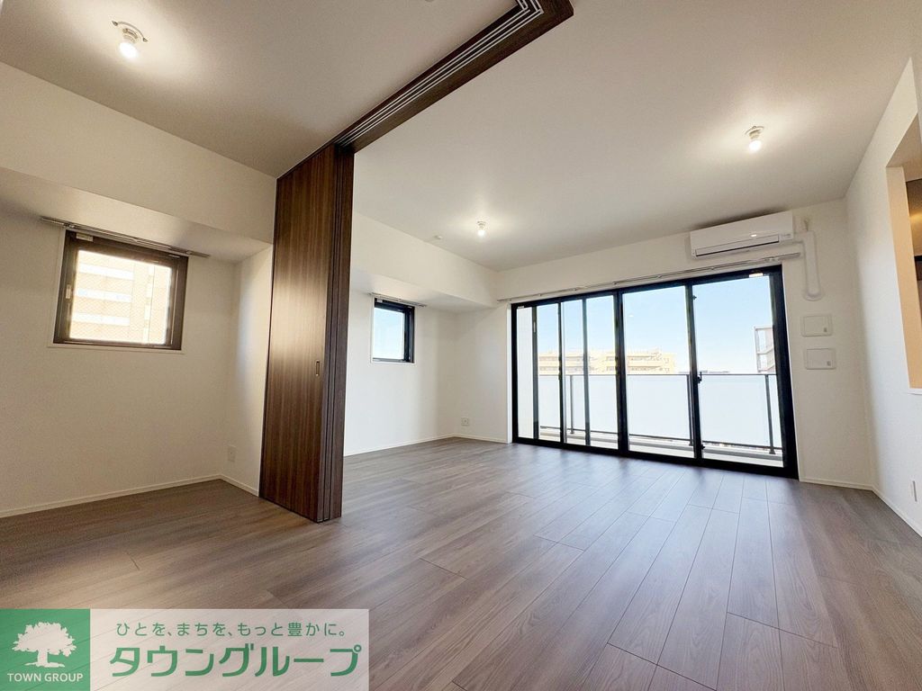 居室・リビング　オールフローリング　都市ガス