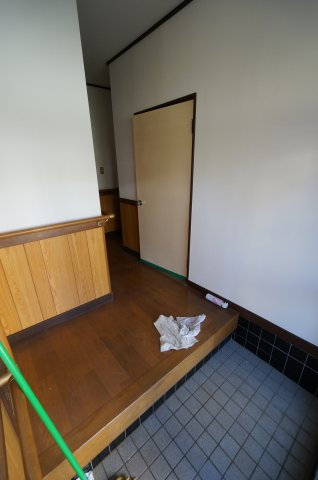 玄関　当日の見学大歓迎！
