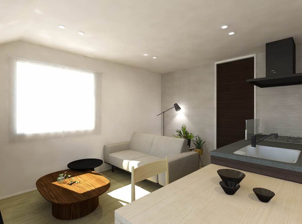 その他部屋・スペース　完成予想図／家具等は配置のイメージで物件に付属しておりません