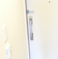 セキュリティ　安心のダブルロック仕様です