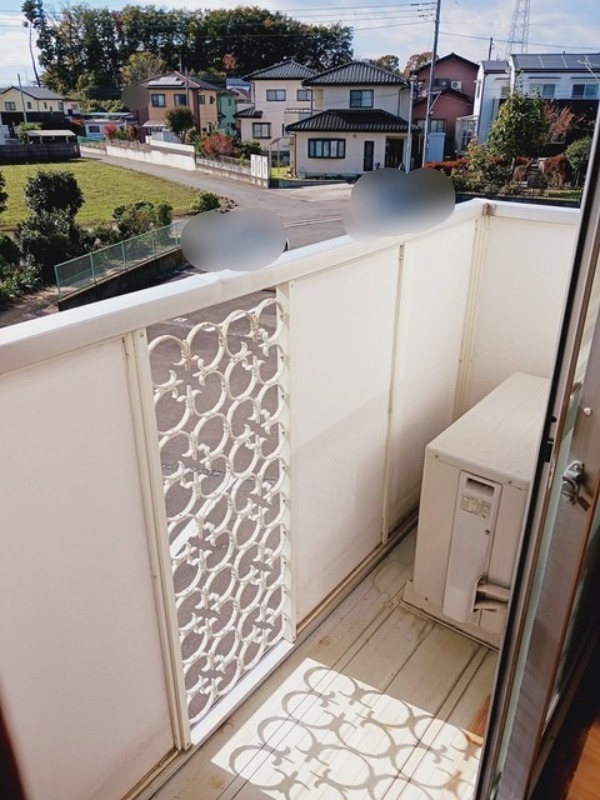 バルコニー　図面と現状に相違がある場合には現状を優先