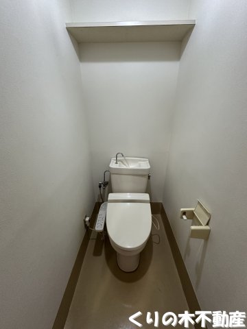 トイレ　ゆったりとした空間のトイレです