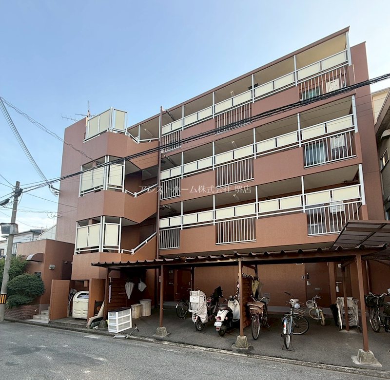 南堺ハイツ1号館の外観写真