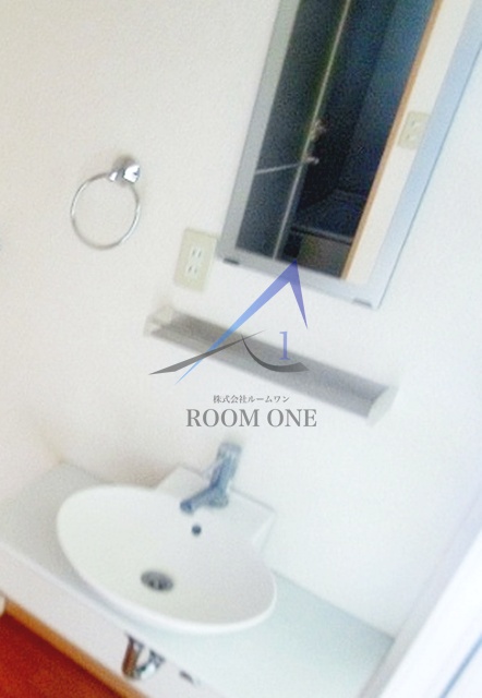 洗面設備　洗面台です。