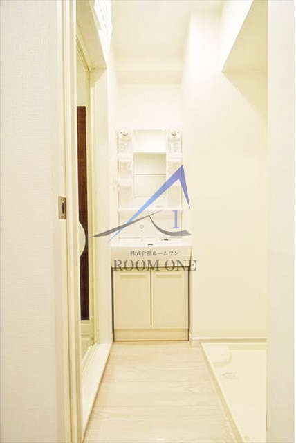 洗面設備　洗面台です。