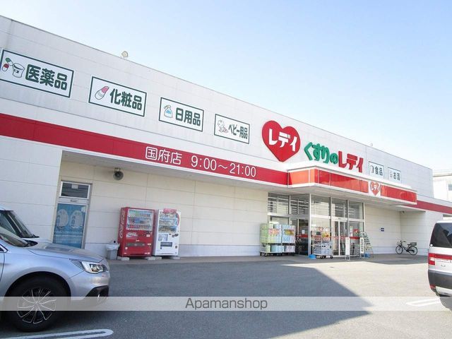 ドラックストア　くすりのレディ国府店（ドラッグストア）まで459m