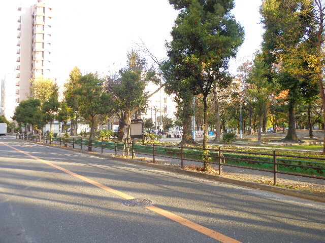 公園　十三公園（公園）まで350m