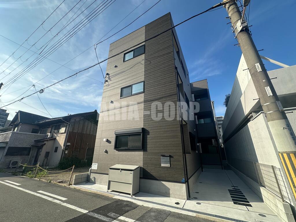建物外観　2026年完成、大手ハウスメーカー施工のデザイナーズアパート