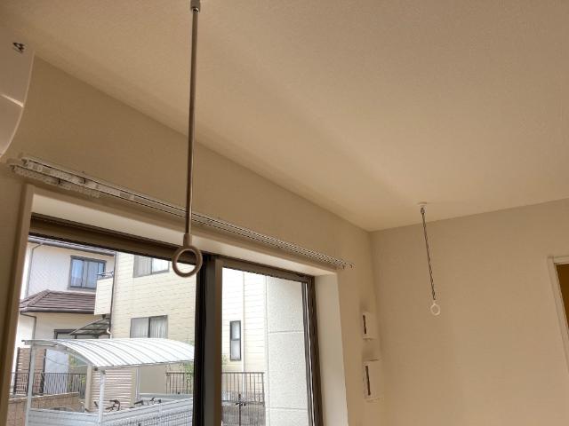 その他設備　室内物干し