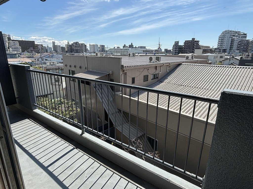 バルコニー　日当り良好です。