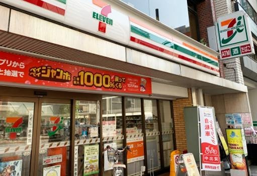コンビニ　セブンイレブン 葛飾新小岩2丁目店（コンビニ）まで220m