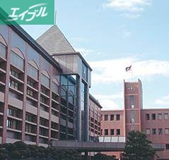 大学・短大　岡山商科大学 学生課厚生係（大学・短大）まで1073m