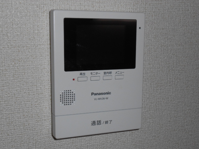 セキュリティ　カラーＴＶモニター付インターホン完備