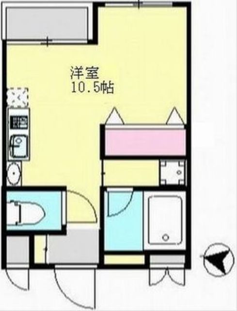 Lumierre Shiinkamataの間取り写真