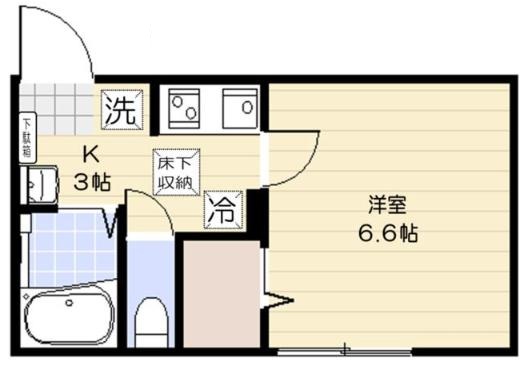 ＪＲ埼京線 与野本町駅 徒歩6分 3階建 新築の間取り写真