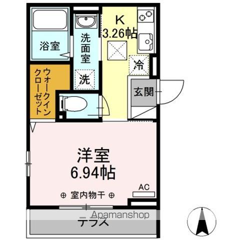 都営新宿線 篠崎駅 徒歩5分 3階建 築6年の間取り写真