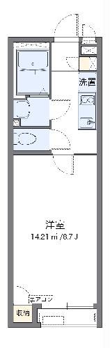 クレイノヴァンベ-ルの間取り写真