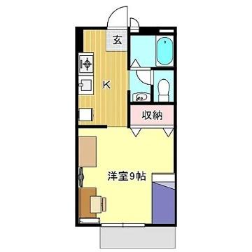 ＪＲ御殿場線 大岡駅 徒歩11分 2階建 築27年の間取り写真