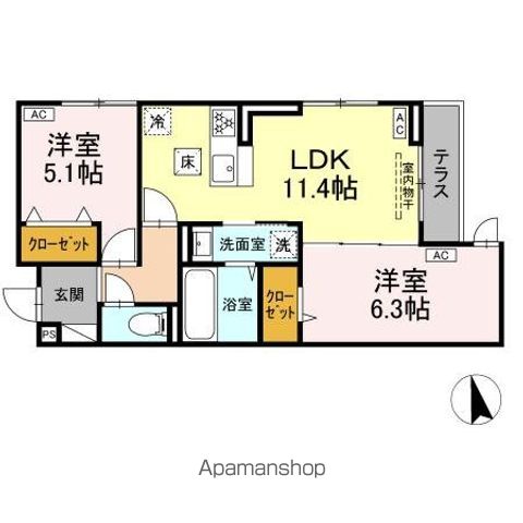 徳丸7丁目PJの間取り写真