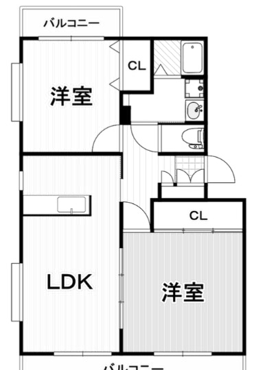 熊本電気鉄道 堀川駅 徒歩18分 3階建 築26年の間取り写真