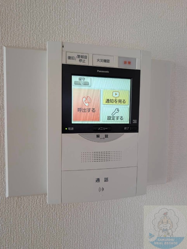 セキュリティ　ＴＶモニターフォン　※退去後の内装前写真