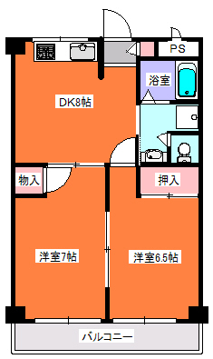 トミーハイツの間取り