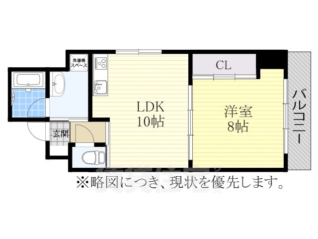 イマージュ池下の間取り