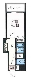 千代田区神田多町のマンションの間取り