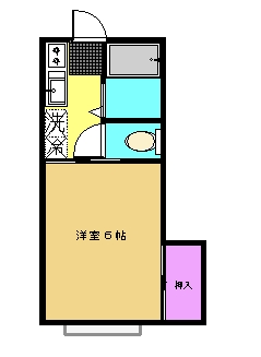 ハイツ吉田の間取り