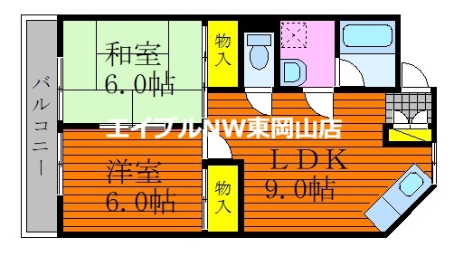 シュガーコーポの間取り