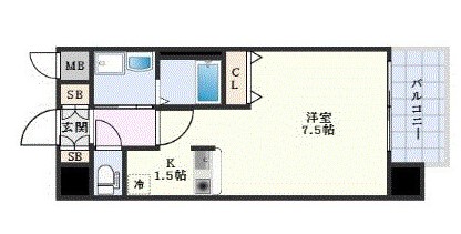 プレサンス名古屋STATIONザ・シティの間取り