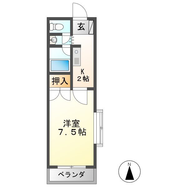 ジラソーレの間取り