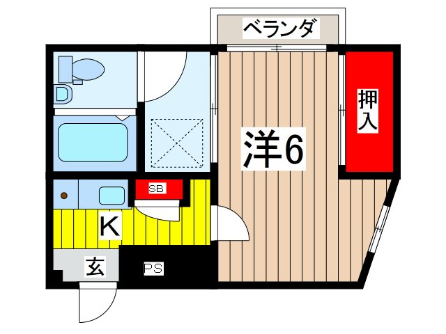 ビューパレス西川口の間取り