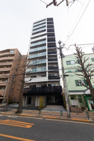 プラウドフラット渋谷笹塚の建物外観