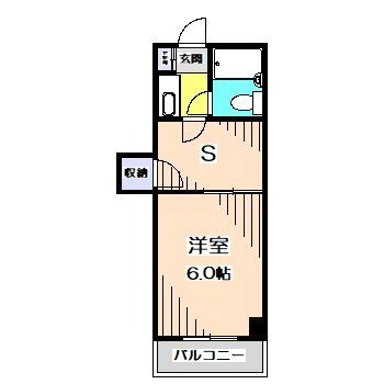 富士見市西みずほ台のマンションの間取り