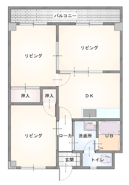 丸円第３ビルの間取り