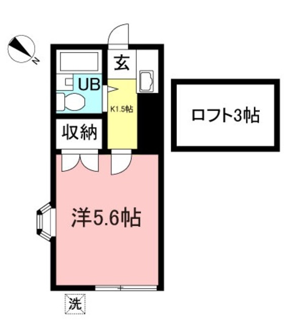 サンライズＫ相武台の間取り