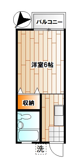 メゾン西横浜の間取り