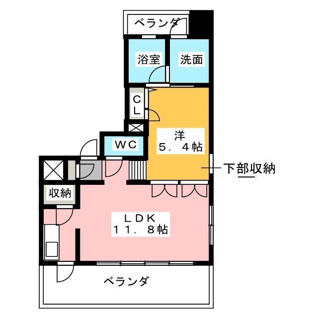 ＶＩＳＣＯＮＴＩの間取り