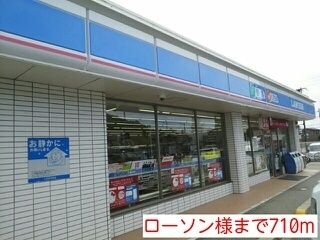 【御坊市藤田町吉田のアパートのコンビニ】