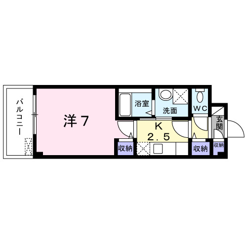 セモア中山の間取り