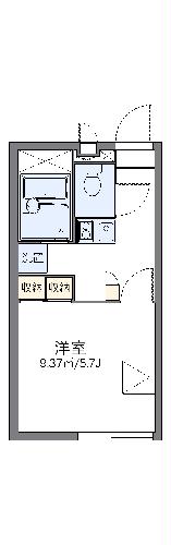 レオパレス瑞光IIの間取り