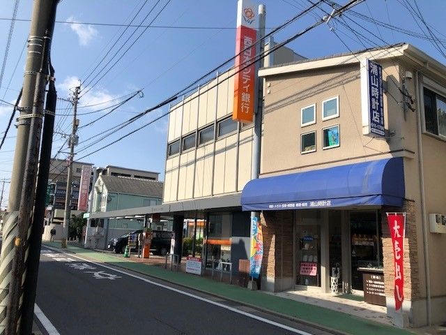 【北九州市八幡西区三ケ森のアパートの銀行】