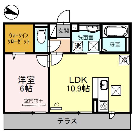 Ｃａｓａ　Ｅｎｔｒｅ（カーサエントレ）の間取り