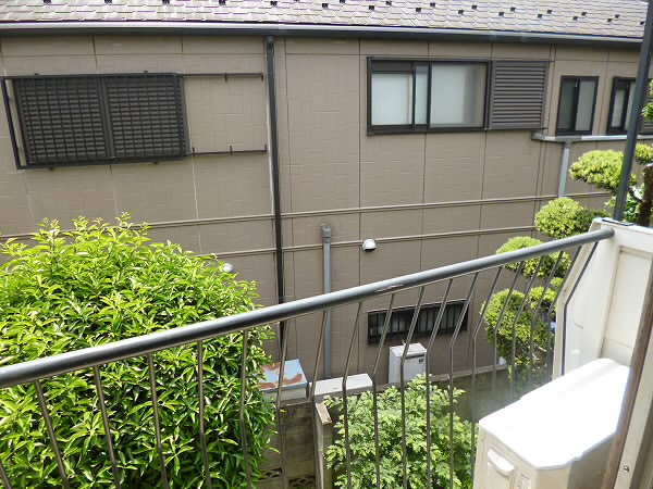 【世田谷区給田のアパートの眺望】