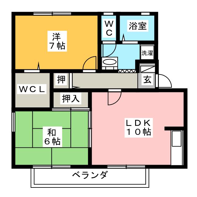 ライズワールドの間取り