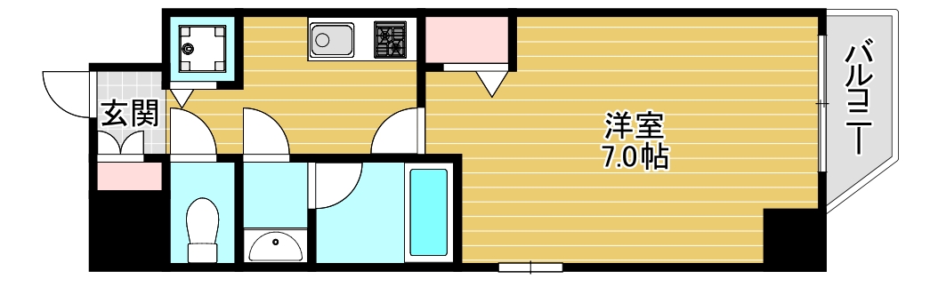 エスライズ堺筋本町の間取り