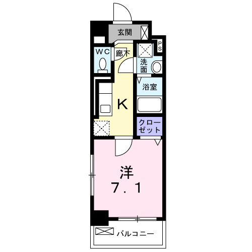 ハッピーメゾン VIの間取り