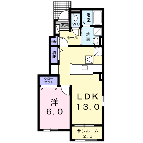 リベルテ IIの間取り